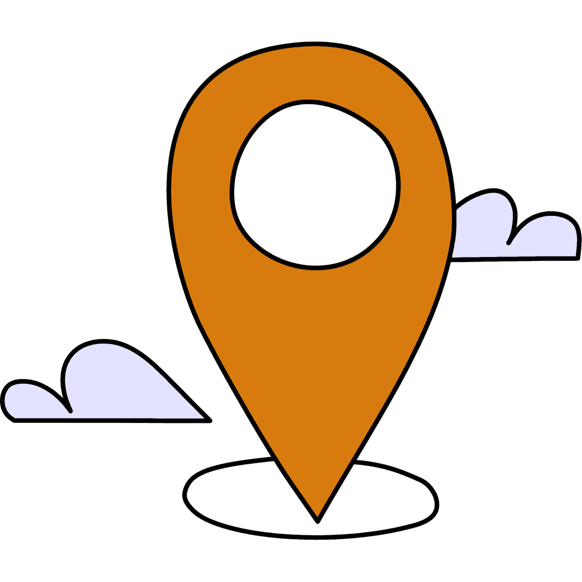 Locatie pin - Pince de localisation - Location pin